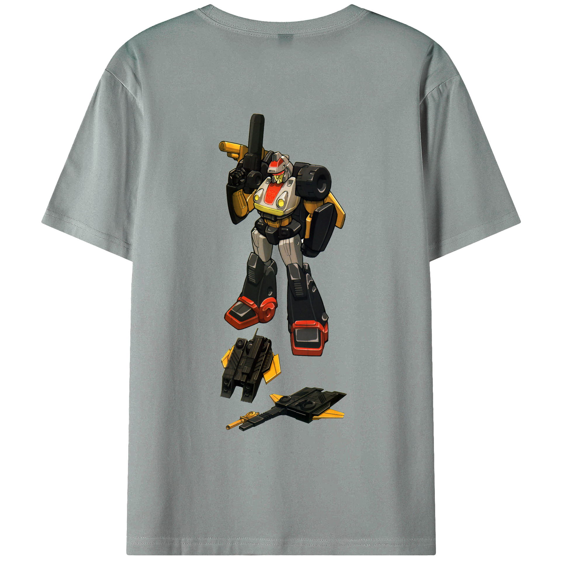 （画像用）  綿100％ メンズ半袖Tシャツ（バックプリント） 通気性